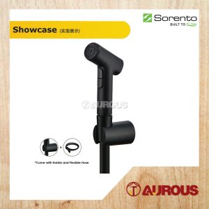 Alternative view of SORENTO 2 FUNCTION HAND BIDET C/W 1.2M FLEXIBLE HOSE (SRT201-BL / SRT202-GM)
