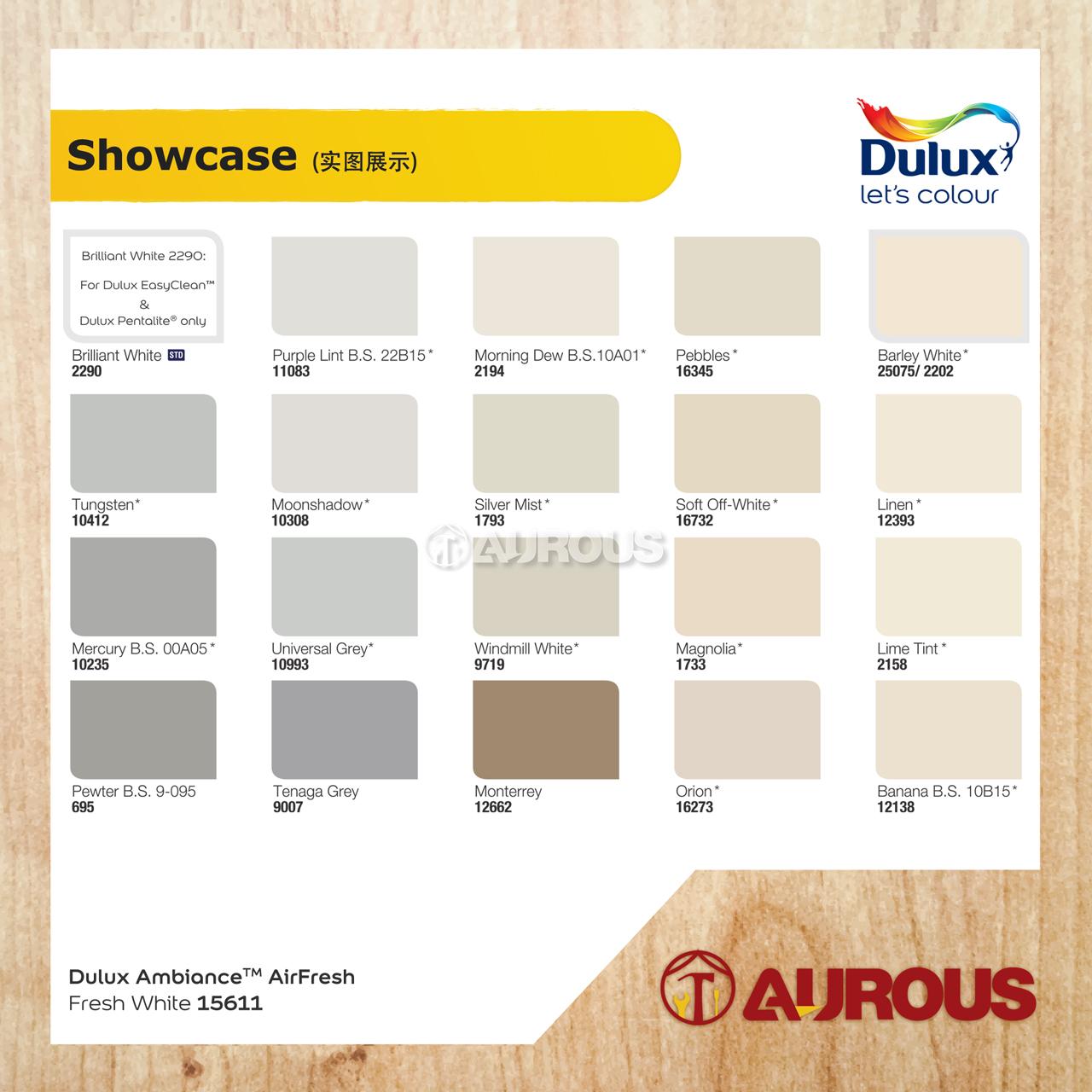 DULUX AMBIANCE AIR-FRESH WITH PURE AIR TECHNOLOGY FOR INTERIOR WALL (1L & 5L) - CLASSIC COLOUR - Image 4