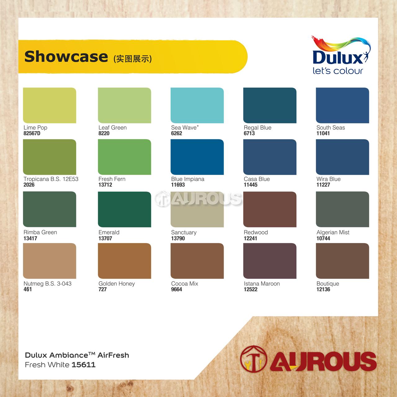 DULUX AMBIANCE AIR-FRESH WITH PURE AIR TECHNOLOGY FOR INTERIOR WALL (1L & 5L) - CLASSIC COLOUR - Image 7
