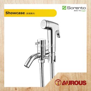 SORENTO TWO WAY TAP C/W HAND BIDET & 1.2M FLEXIBLE HOSE SPRAY SET (SRT70-BL / SRT70-CR) - Image 3