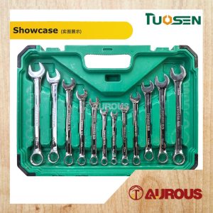 TUOSEN 61PCS 1/4" & 1/2" AUTOMOTIVE SPANNER SOCKET AND HAND TOOL ACCESSORIES RATCHET SET (61-1) - Image 4