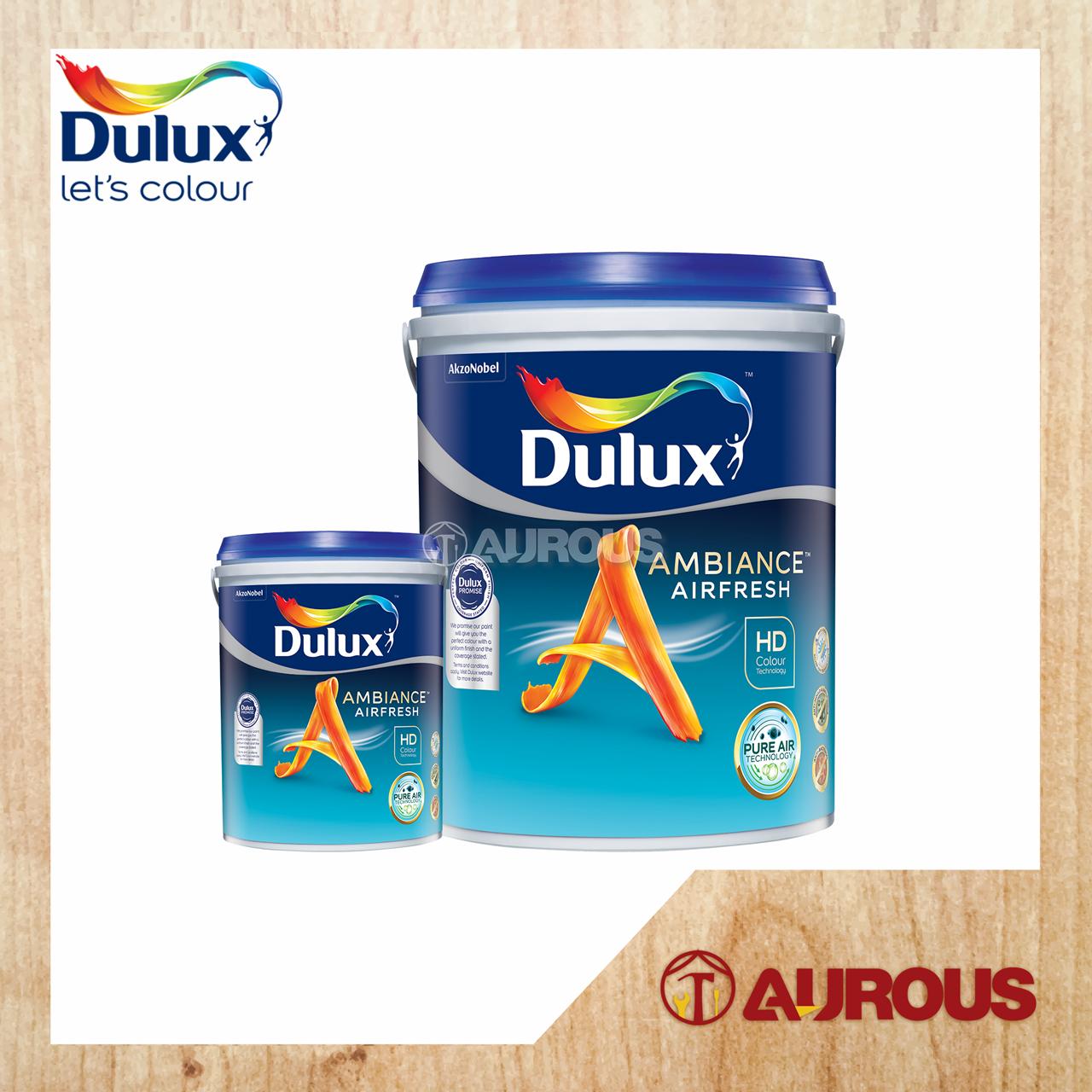 DULUX AMBIANCE AIR-FRESH WITH PURE AIR TECHNOLOGY FOR INTERIOR WALL (1L & 5L) - CLASSIC COLOUR