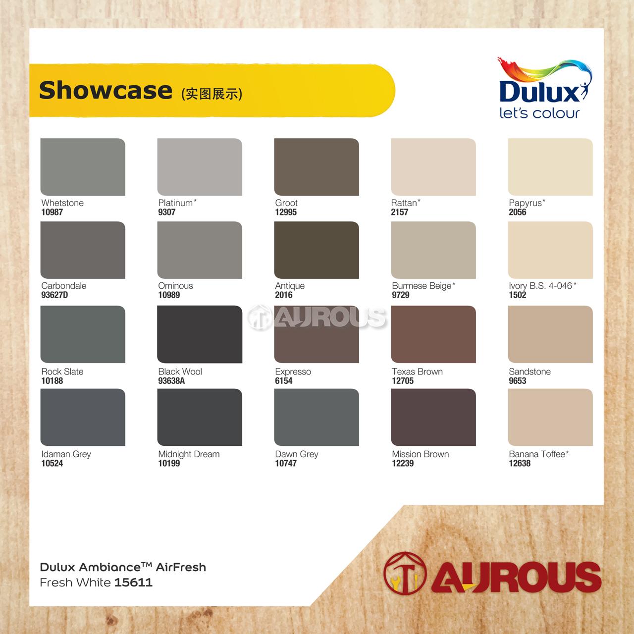DULUX AMBIANCE AIR-FRESH WITH PURE AIR TECHNOLOGY FOR INTERIOR WALL (1L & 5L) - CLASSIC COLOUR - Image 3
