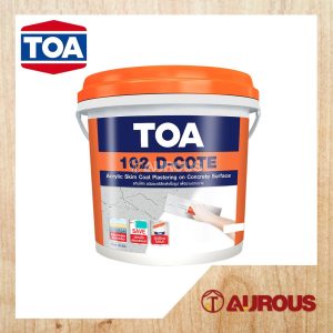 TOA 102 D-COTE READY MIXED ACRYLIC SKIM COAT FOR FILLING AND PLASTERING (5KG)