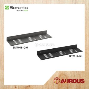 SORENTO STAINLESS STEEL SHELF L500xW110xH40MM (SRT7017-BL / SRT7018-GM)