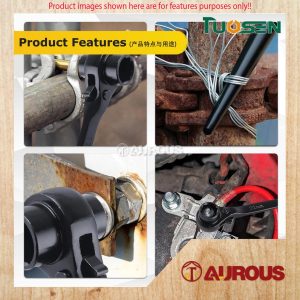 TUOSEN HEXAGON MULTI-SIZE POINTED TAIL DUAL USE DOUBLE SIDE HEADED RATCHET WRENCH SPANNER - Image 7
