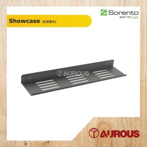 Alternative view of SORENTO STAINLESS STEEL SHELF L500xW110xH40MM (SRT7017-BL / SRT7018-GM)