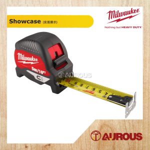 Alternative view of MILWAUKEE COMPACT MAGNETIC MEASURING TAPE (5m/16’ 4932498769 / 8m/26‘ 4932498771)
